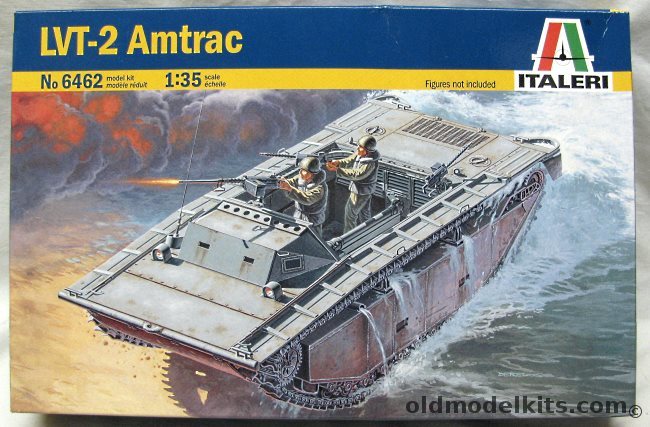 Italeri 1/35 LVT-2 Amtrac, 6462 plastic model kit